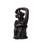 Decoratie beeld Sitting Monkey - Gold