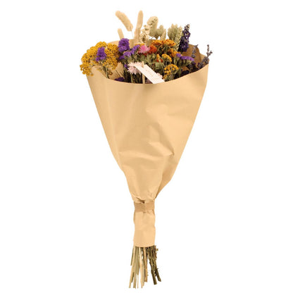 Veld boeket droogbloemen - Multi -↨60cm