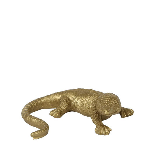 Decoratie Lizard - goud