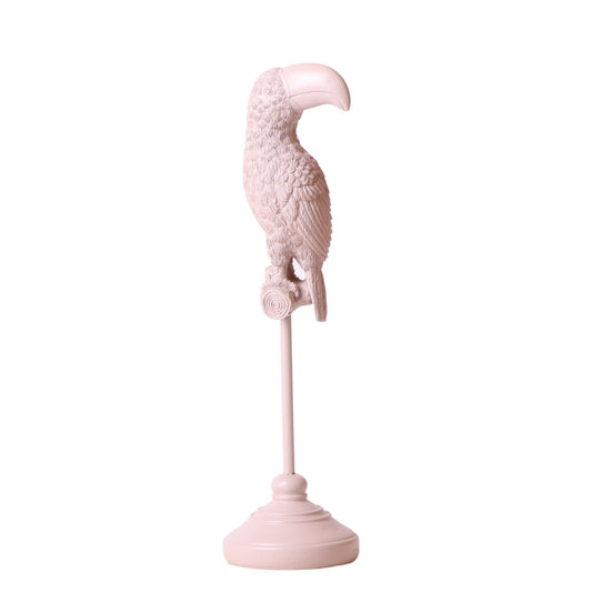 Decoratie beeld Toucan - Pink