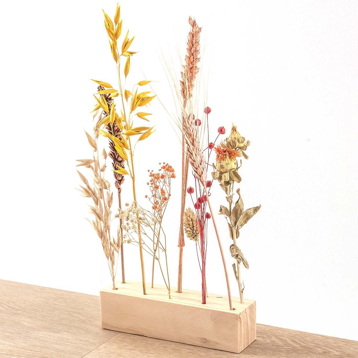 Wooden Dried flower stand - M