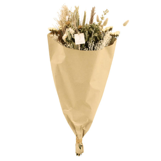 Veld boeket droogbloemen - Natural  - ↨60cm